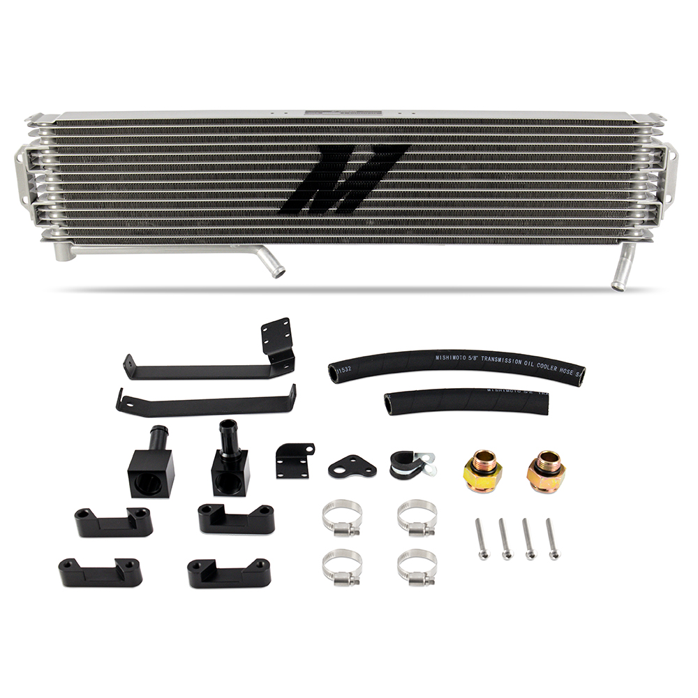 Mishimoto — Mishimoto 17-19 GM 6.6L Duramax (L5P) Transmission Cooler - Silver
Auto Tran Oil Cooler - view 6
